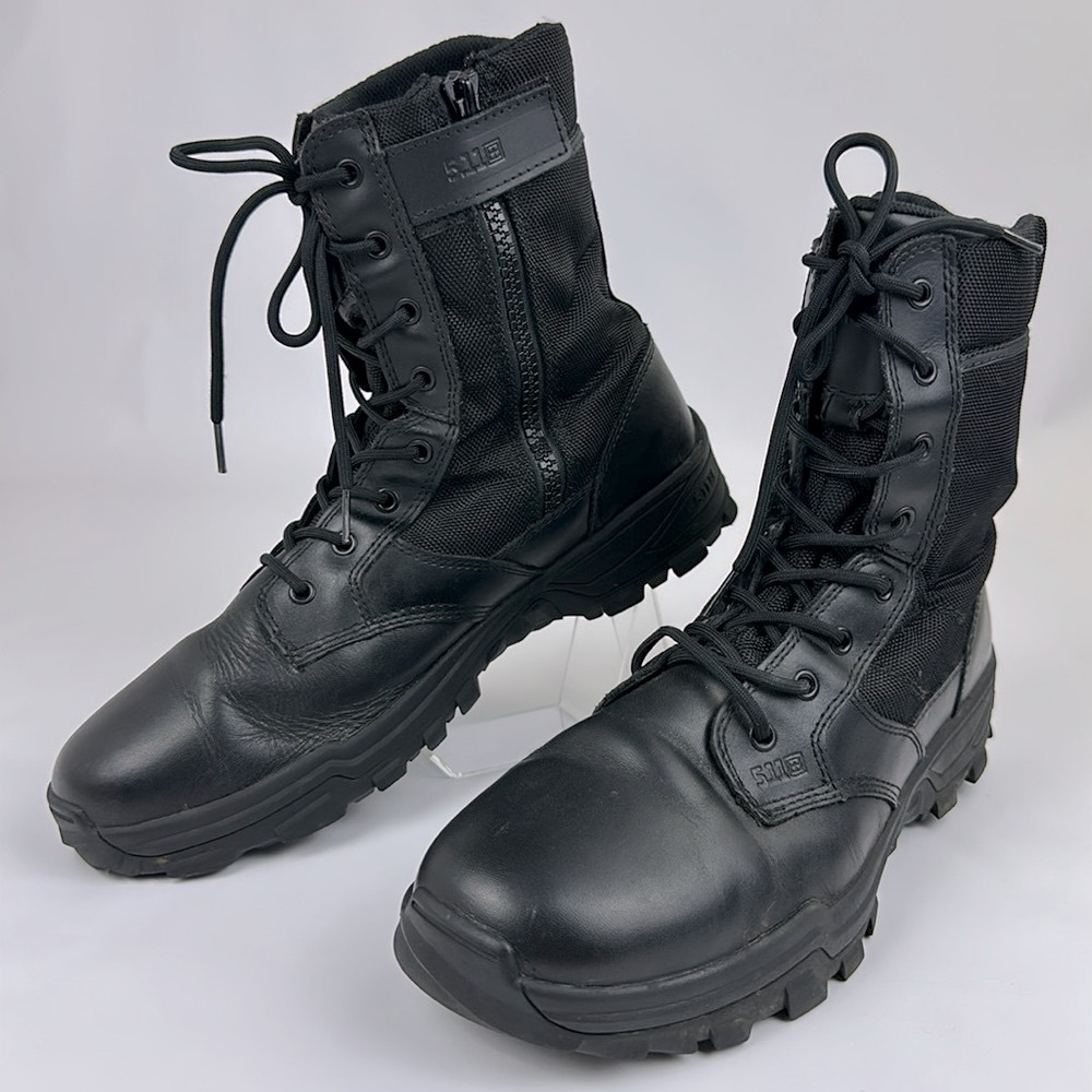 5.11 Speed3.0 Urban Side Zip Boots. Size 13 Men’s. Black. Leather & Nylon Upper￼